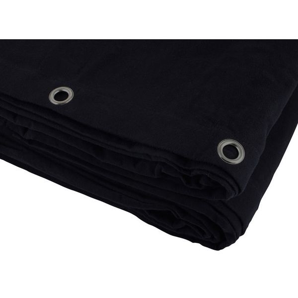Stairville Curtain 160g/m² 2.0x3.0m Bk