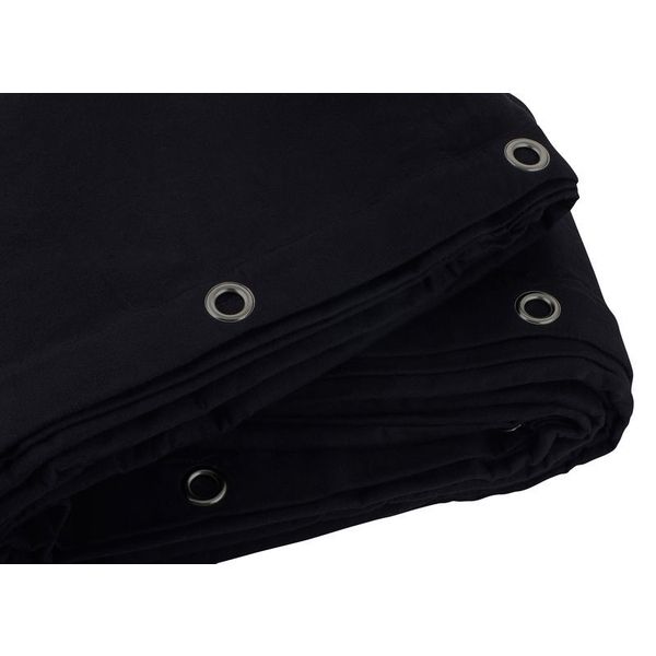 Stairville Curtain 160g/m² 2.0x3.0m Bk