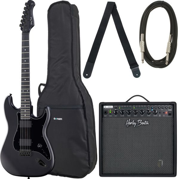Harley Benton ST-20HH Active SBK Bundle