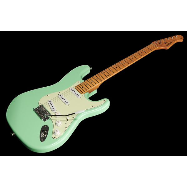 Harley Benton ST-62CC MN Seafoam Gree Set
