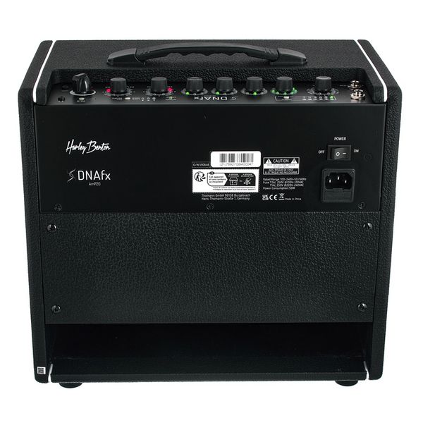 Harley Benton ST-20HH Active SBK DNAFX Amp20