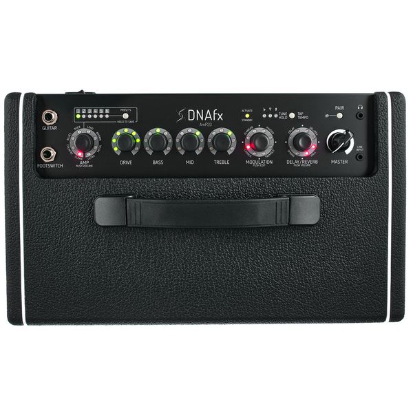 Harley Benton ST-20HH Active SBK DNAFX Amp20