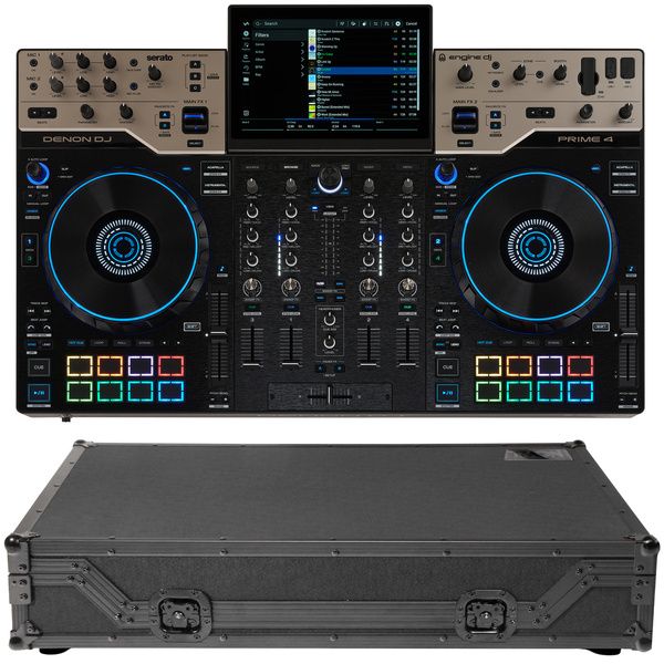 Denon DJ Prime 4 G2 Premium Case Bundle