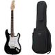 Harley Benton ST-20 BK St. Series w/Bag