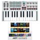 AKAI Professional MPK Mini IV Gray-AIEP3 Bundle